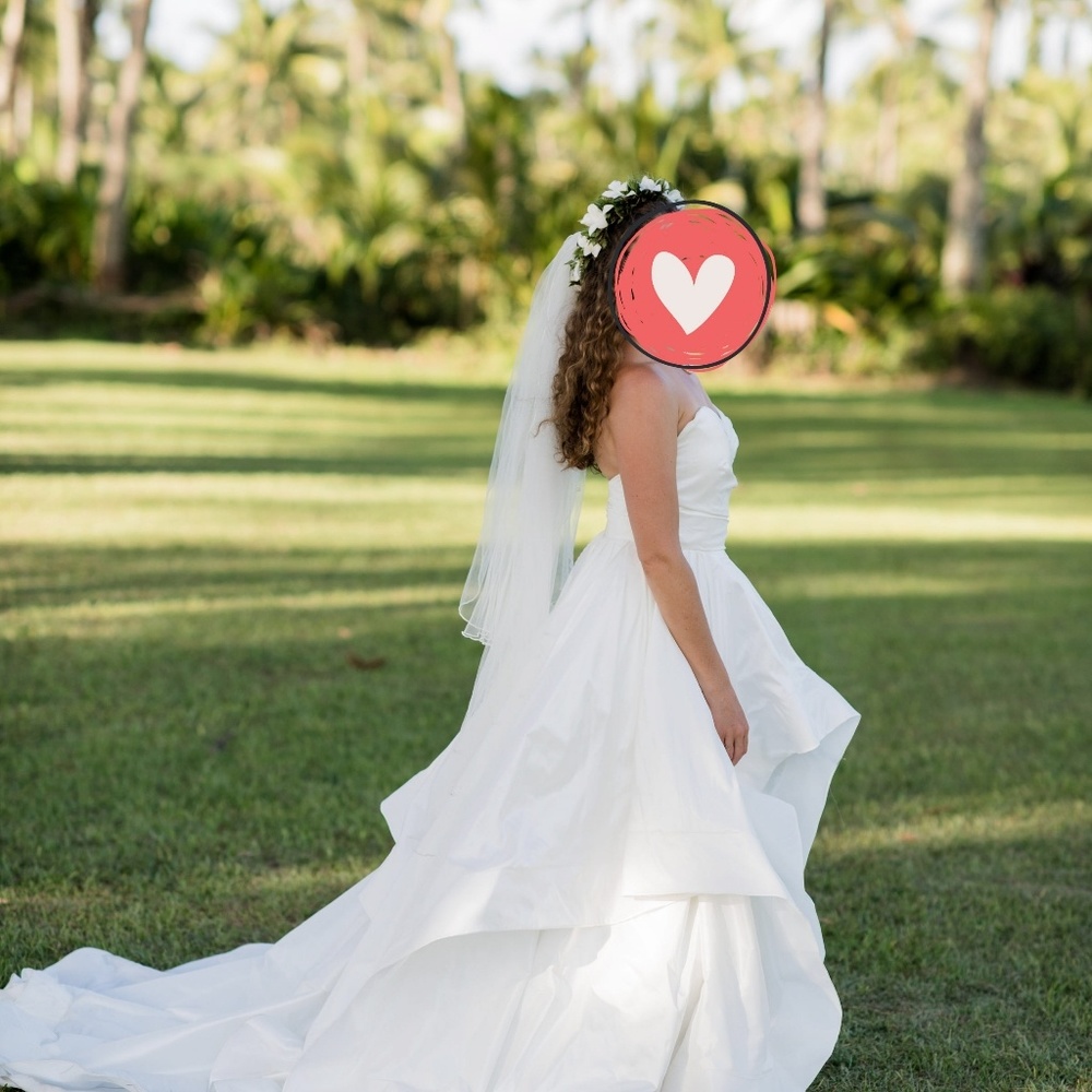 Apollo Blush Hailey Paige Wedding Dress White 6/10